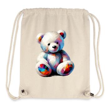 Orso Orsacchiotto Teddybär - Stanley/Stella recycelter Gym Bag - Naturweiß - Vorne