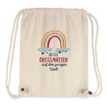 Beste Grossmutter Oma Omi Großmutter - Stanley/Stella recycelter Gym Bag - Naturweiß - Vorne