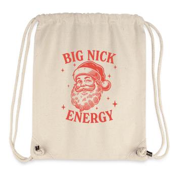 Big Nick Energy - Stanley/Stella Recycled Gym Bag - natural - Front