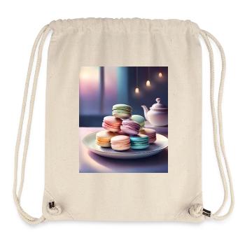 A pile of french macarons - Stanley/Stella Recycled Gym Bag - natural - Front