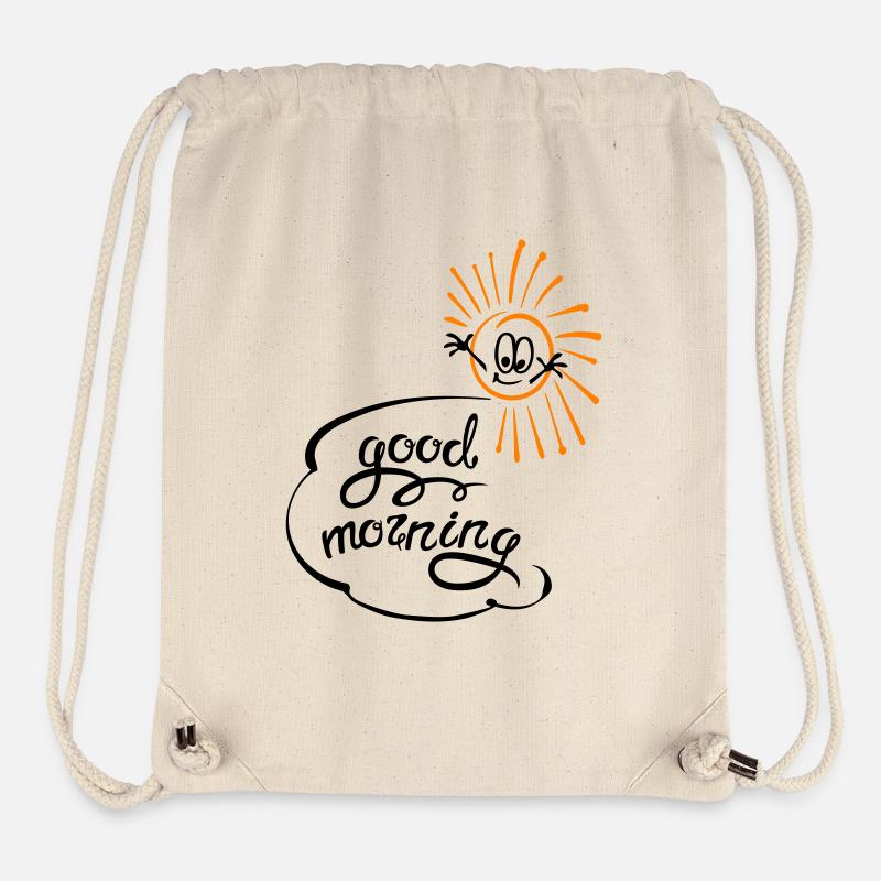 Bonjour - Sac à cordon recyclé Stanley/Stella - blanc naturel