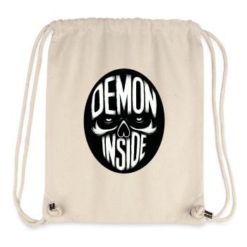 Demon inside - Stanley/Stella Recycled Gym Bag - natural - Front