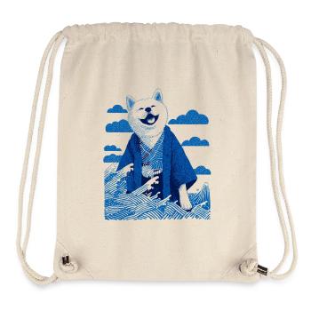 Shibu Kimono - Stanley/Stella recycelter Gym Bag - Naturweiß - Vorne