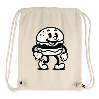Burger Comic - Stanley/Stella Recycled Gym Bag - natural - Front