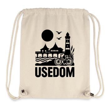 Usedom Island - Stanley/Stella Recycled Gym Bag - natural - Front