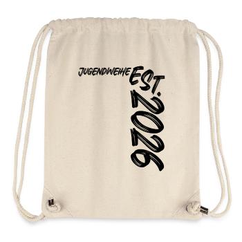 Jugendweihe Est. 2026 - Stanley/Stella recycelter Gym Bag - Naturweiß - Vorne