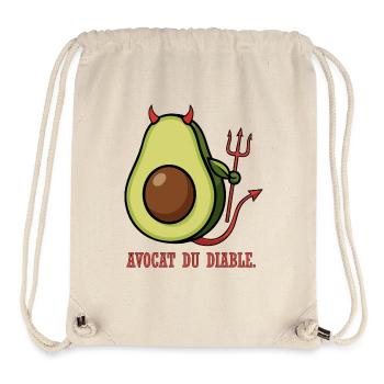 Avocat du Diable - Sac à cordon recyclé Stanley/Stella - blanc naturel - Devant