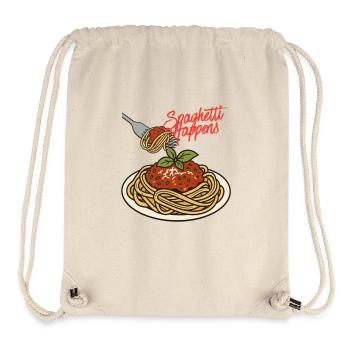 Spaghetti happens - Stanley/Stella Recycled Gym Bag - natural - Front