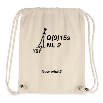 Tonne - Boje Nordsee Segeln Ostsee Maritim - Stanley/Stella recycelter Gym Bag - Naturweiß - Vorne