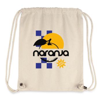 Oranges Naranja Juicy Fruits Summer Sun - Stanley/Stella Recycled Gym Bag - natural - Front