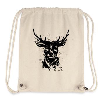 Deer NR.2 - Stanley/Stella Recycled Gym Bag - natural - Front