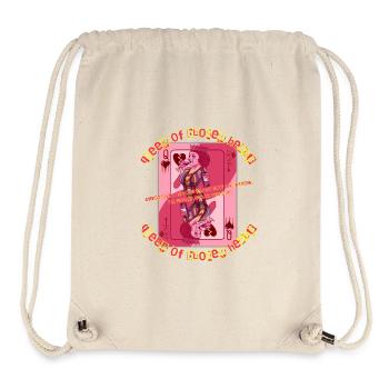 Queen of Broken Hearts – Die traurige Herzkönigin - Stanley/Stella recycelter Gym Bag - Naturweiß - Vorne