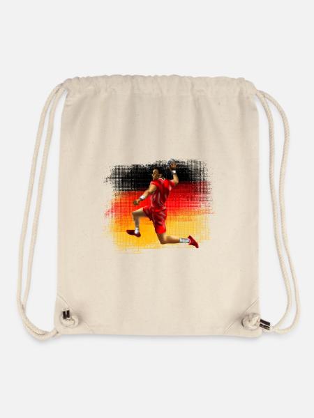 Handball - Stanley/Stella recycelter Gym Bag - Naturweiß