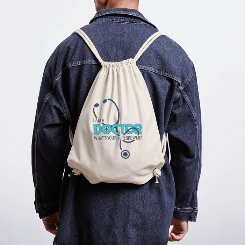 Ich bin ein Arzt Stanley/Stella recycelter Gym Bag