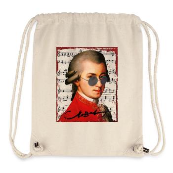 Wolfgang Amadeus Mozart - Stanley/Stella Recycled Gym Bag - natural - Front