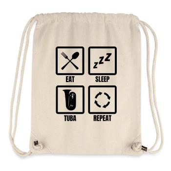 Tuba Schedule - Stanley/Stella Recycled Gym Bag - natural - Front