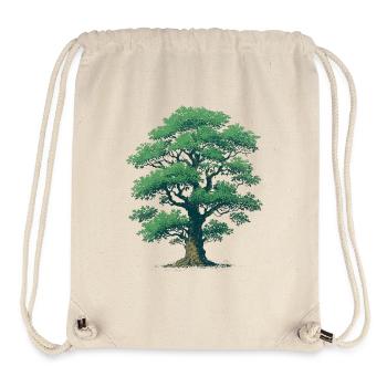 Baum - Stanley/Stella recycelter Gym Bag - Naturweiß - Vorne