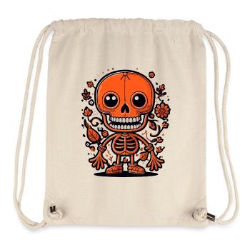 Skeleton - Stanley/Stella Recycled Gym Bag - natural - Front