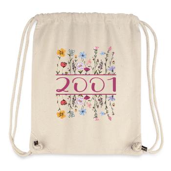 2001 Legendary Since 2001 Birthday 2001 Women - Stanley/Stella Recycled Gym Bag - natural - Front