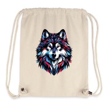 Wolf - Stanley/Stella recycelter Gym Bag - Naturweiß - Vorne