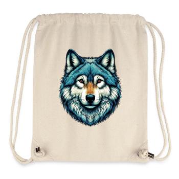 Wolf - Stanley/Stella recycelter Gym Bag - Naturweiß - Vorne