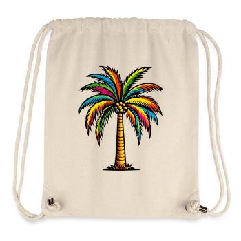 Palme - Stanley/Stella recycelter Gym Bag - Naturweiß - Vorne