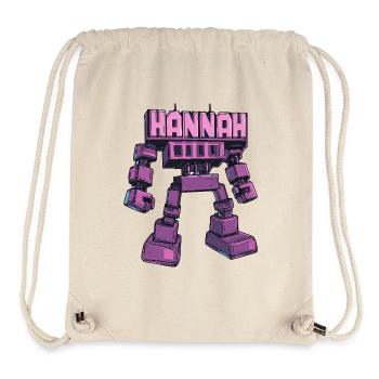 :: Hannah the robot :: - Stanley/Stella Recycled Gym Bag - natural - Front