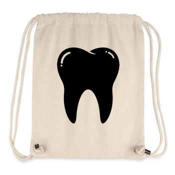 Zahn | Dentiste | Dentiste | Assistante dentaire - Sac à cordon recyclé Stanley/Stella - blanc naturel - Devant