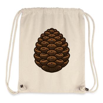 Pine cone - Stanley/Stella Recycled Gym Bag - natural - Front