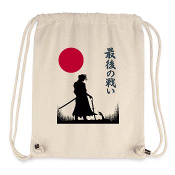 The Last Ronin | Ronin Warrior Silhouttes - Stanley/Stella Recycled Gym Bag - natural - Front