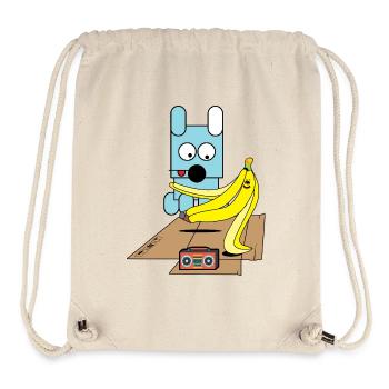 Banana Boogie Pup - Stanley/Stella Recycled Gym Bag - natural - Front