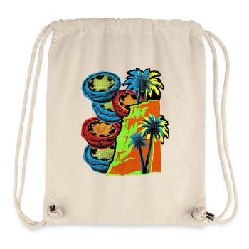 Portugal Coast - Stanley/Stella Recycled Gym Bag - natural - Front