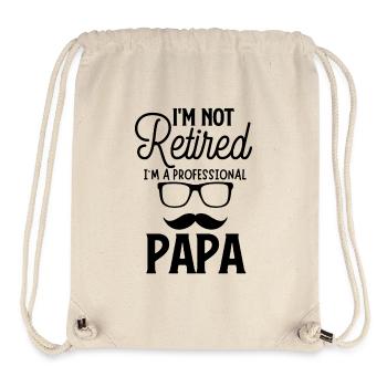 Papa - Stanley/Stella Recycled Gym Bag - natural - Front
