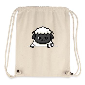 Stylish lamb - Stanley/Stella Recycled Gym Bag - natural - Front