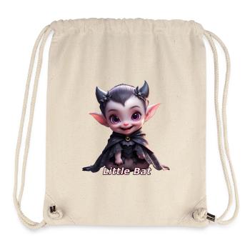 Fledermaus - Stanley/Stella recycelter Gym Bag - Naturweiß - Vorne