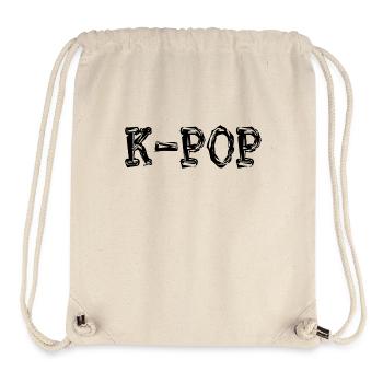 K-POP - Stanley/Stella recycelter Gym Bag - Naturweiß - Vorne