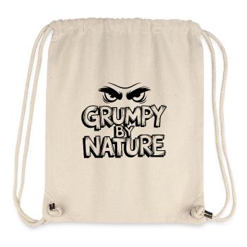 et de mauvaise humeur - Sac à cordon recyclé Stanley/Stella - blanc naturel - Devant