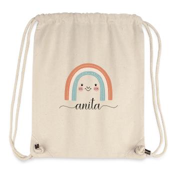 Anita! Rainbow, customisable - Stanley/Stella Recycled Gym Bag - natural - Front
