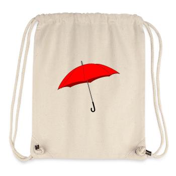 Red umbrella - Stanley/Stella Recycled Gym Bag - natural - Front
