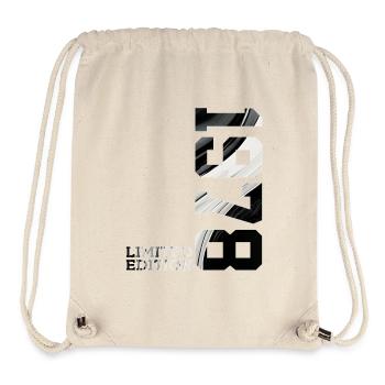LIMITED EDITION 1978 48. GEBURTSTAG - Stanley/Stella recycelter Gym Bag - Naturweiß - Vorne