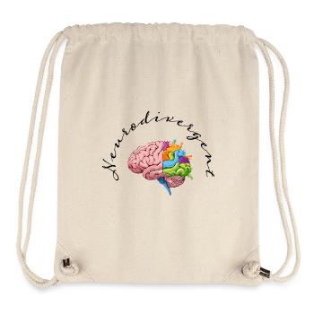 Neurodivergent - Stanley/Stella recycelter Gym Bag - Naturweiß - Vorne