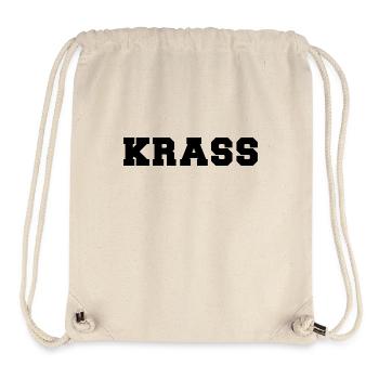 Krass - Stanley/Stella recycelter Gym Bag - Naturweiß - Vorne