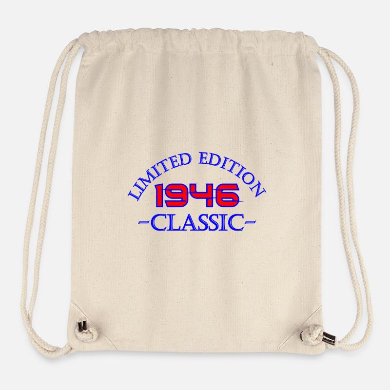 Édition Limitée Classique 1946 - Sac à cordon recyclé Stanley/Stella - blanc naturel