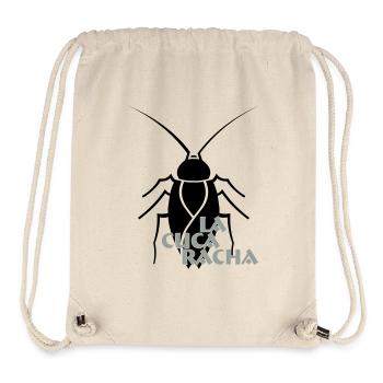 La Cucaracha, la blatte, espagnol, Español - Sac à cordon recyclé Stanley/Stella - blanc naturel - Devant