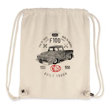 F100 Built Tough, Vintage - Sac à cordon recyclé Stanley/Stella - blanc naturel - Devant