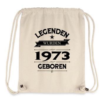 1973 - Stanley/Stella recycelter Gym Bag - Naturweiß - Vorne