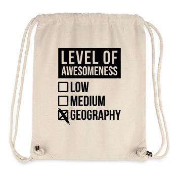 Geography - Stanley/Stella Recycled Gym Bag - natural - Front