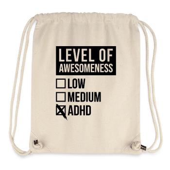 ADHS - Stanley/Stella recycelter Gym Bag - Naturweiß - Vorne
