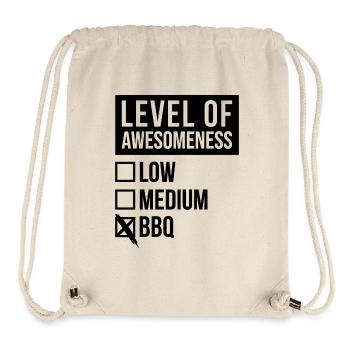 Grillen - Stanley/Stella recycelter Gym Bag - Naturweiß - Vorne