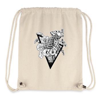 Jours de floraison - Sac à cordon recyclé Stanley/Stella - blanc naturel - Devant